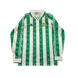Real Betis | Men’s Medium Retro Long-Sleeve Jersey